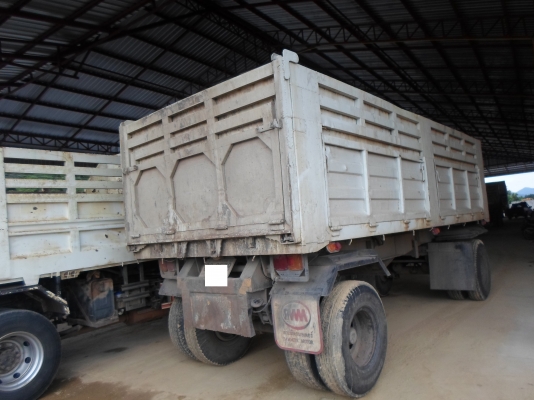 ขาย สิบล้อ HIno FM 2 P 380 แรง ปี 53 พ่วง แม่ลูก 2คาน เอกสารพร้อมโอน