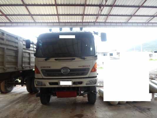 ขาย สิบล้อ HIno FM 2 P 380 แรง ปี 53 พ่วง แม่ลูก 2คาน เอกสารพร้อมโอน
