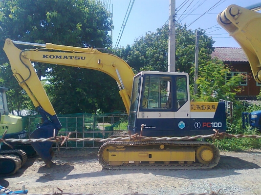 KOMATSU PC100-3 SN 29547 รถเก่าญี่ปุ่น ราคาคุยกันได้