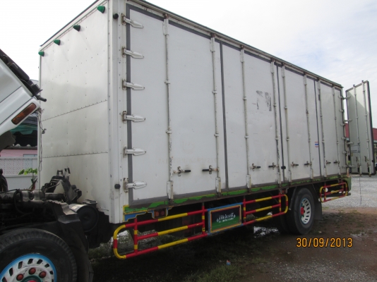 ISUZU-P2เดทก้า-เครื่อง6HH1-7,20เมตร-ตู้10บานไม่มีเสากลาง---มือ1ออกห้าง--