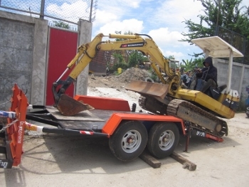 ขาย-หางเทรเลอร์ พ่วงลาก สำหรับรถขุด แบคโฮ ขนาดเล็ก PC 10-40 รับน้ำหนักได้ดี เหล็กหนา แข็งแรง ราคา 82,000 บาท