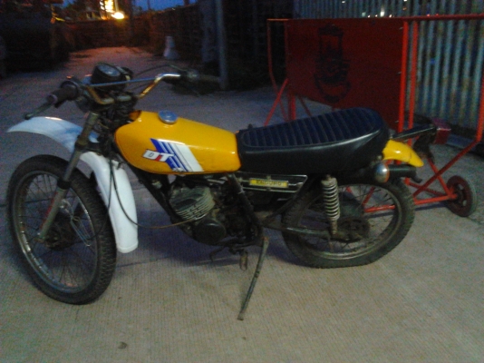 ขาย yamaha dt100 ทะเบียน ปรับราคา9500