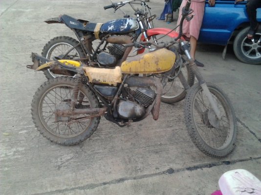 ขาย yamaha dt100 ทะเบียนโอน ครับ