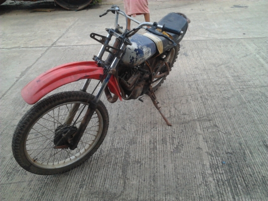 ขาย yamaha dt125mono ทะเบียน ครับ