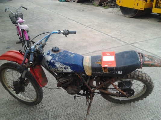 ขาย yamaha dt125mono ทะเบียน ครับ