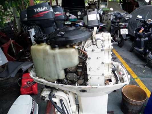 ขาย เครื่องเรือ YAMAHA 60 แรง 2 จังหวะมีทริม หาง L เครื่องเดินนิ่มมาก สภาพพร้อมใช้งาน ราคา 68,000