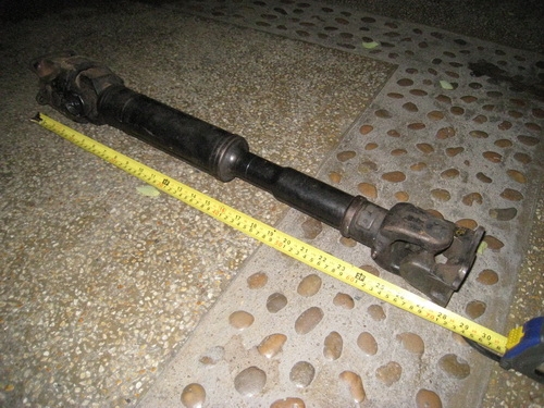 เพลากลางท่อนหน้า เพลากลางท่อนหน้า