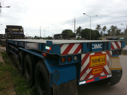 CIMC 3 เพลาแท้ CIMC 3 เพลาแท้