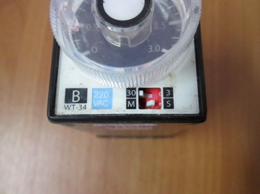 ขาย รีเลย์หน่วงเวลาแบบ หลายย่านวัด (TIMER WT-34) ขาย รีเลย์หน่วงเวลาแบบ หลายย่านวัด (TIMER WT-34)