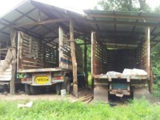 HINO FM3M เครื่องเดิม พ่วงแม่ลูก ดั้ม