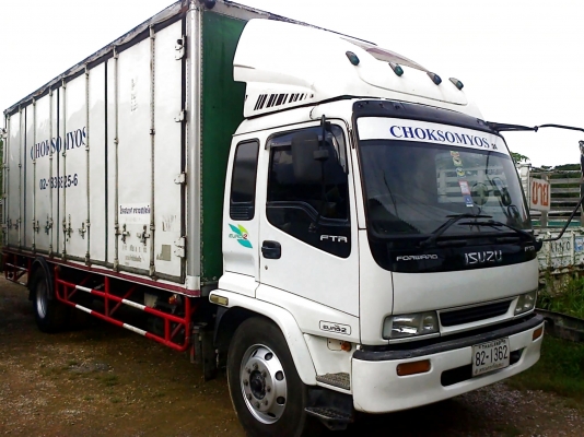 6 ล้อใหญ่ *ตู้ 10บาน* ISUZU *Euro.2* DECA FTR  200 แรงม้า+TurBo *ยาว 7.20ม.* รถสวยเดิม *รถห้างแท้*