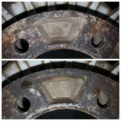 ozแท้japan15&times;7"1คู่