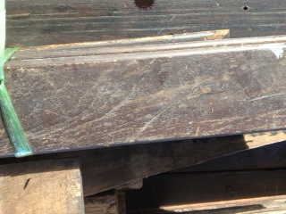 ไม้สักเก่าครับ หน้า 4 นิ้ว หนา 2 ซ.ม