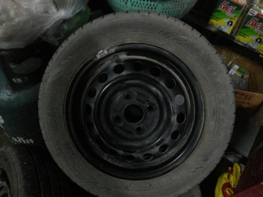 ขายล้อมิราจขอบ14dunlop 5012 ขายล้อมิราจขอบ14dunlop 5012