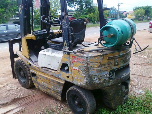 รถฟอร์คลิฟต์ TCM 25 เครื่องดี ปั้มดี ระบบดี ยกได้ 2.5 ตัน ยกได้สูง 3 เมตร