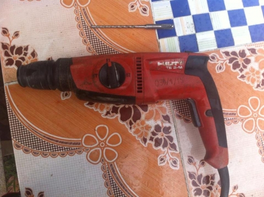 สว่านโรตารี่2ระบบHILTIรุ่นTE2-M สภาพดี ราคาถูก สว่านโรตารี่2ระบบHILTIรุ่นTE2-M สภาพดี ราคาถูก