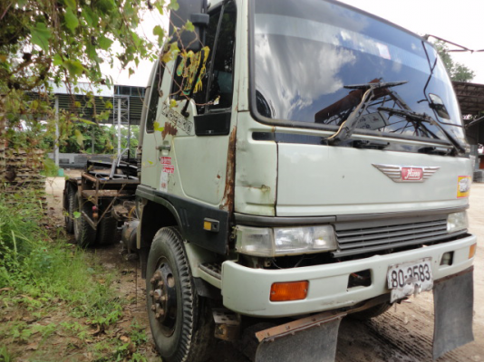 10 ล้อหัว-ชัดซี HINO FM3M 240 แรงเกียร์ฟูลเลอร์ 2 เพลา