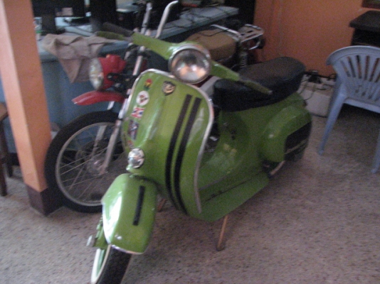 ขาย Vespa 50ss สีเขียวคลาสสิคน่าสะสม