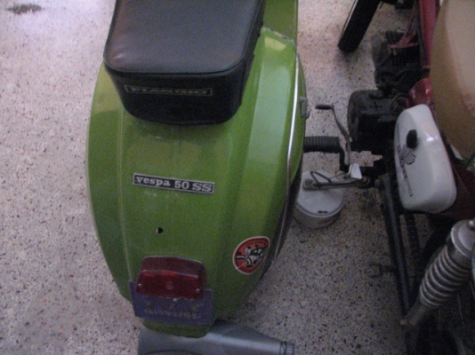 ขาย Vespa 50ss สีเขียวคลาสสิคน่าสะสม