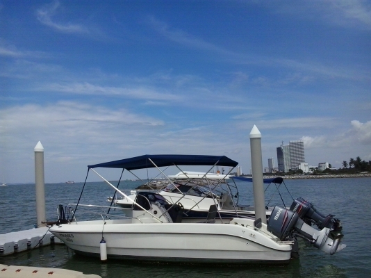 ขายด่วน เรือไฟเบอร์ 24 ฟุต