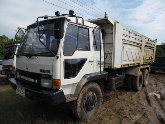 ขายรถบรรทุก 10 ล้อ 2 เพลา MITSUFUSO TURBO TF 7077 เครื่องดีคัสชีสวยทะเบียนเต็ม