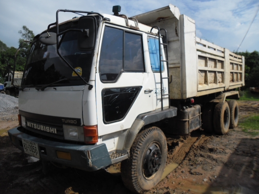 ขายรถบรรทุก 10 ล้อ 2 เพลาดั้ม MITSU TURBO TF 6836 เครื่องดีคัสซีสวยทะเบียนเต็มมีระบบลากลูก