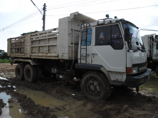 ขายรถบรรทุก 10 ล้อ 2 เพลาดั้ม MITSU TURBO TF 6836 เครื่องดีคัสซีสวยทะเบียนเต็มมีระบบลากลูก