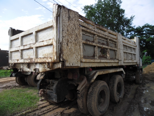 ขายรถบรรทุก 10 ล้อ 2 เพลาดั้ม MITSU TURBO TF 6836 เครื่องดีคัสซีสวยทะเบียนเต็มมีระบบลากลูก