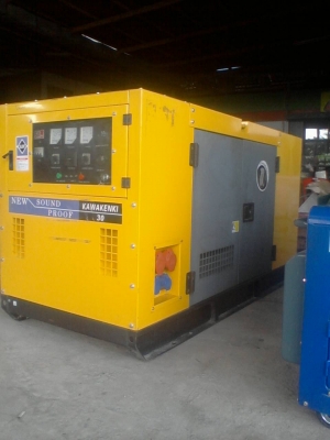 ขายเครื่องปั่นไฟใหม่นำเข้าKAWAKENKI KK-30 KVA(0801153032)