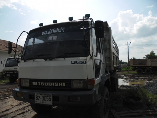 ขายรถบรรทุก 10 ล้อ 2 เพลาดั้ม MITSUFUSO TURBO TF 5037 เครื่องดีคัสซีสวยพร้อมใช้ทะเบียนเต็ม