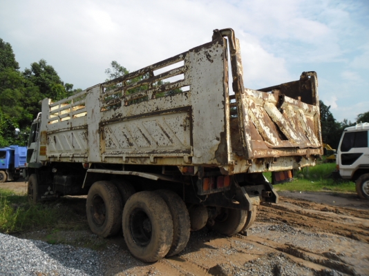 ขายรถบรรทุก 10 ล้อ 2 เพลาดั้ม MITSUFUSO TURBO TF 5037 เครื่องดีคัสซีสวยพร้อมใช้ทะเบียนเต็ม