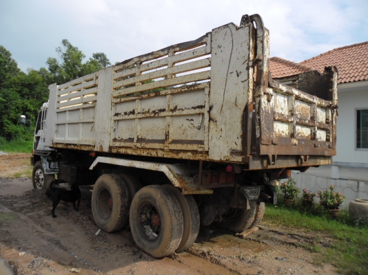 ขายรถบรรทุก 10 ล้อ 2 เพลาดั้ม MITSU TURBO TF 3312 เครื่องดีคัสซสวยทะเบียนเต็มกะบะโคราช 220 แรง 10 เกียร์พร้อมใช้