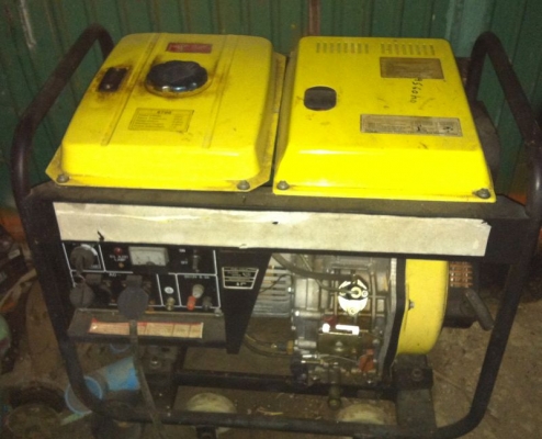 ขายเครื่องปั่นไฟ ดีเซล 6500 watt สภาพใหม่มากๆ