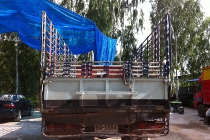 ขายกะบะพร้อมคอกเหล็ก