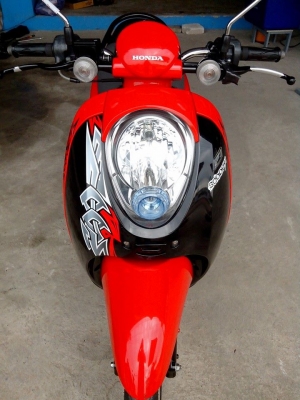 ขาย Honda Scoopy i ปี 54 สีแดง-ดำ สภาพเดิมๆ