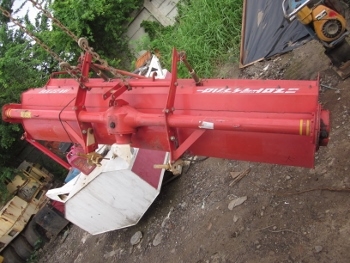 ขาย-- โรตารี่ ตีดิน มือสองเก่าญี่ปุ่น HARROW: HA2200B ยาว 2.40 เมตร สำหรับรถไถนา ใส่ได้หลายยี่ห้อ ทั้ง KUBOTA, FORD