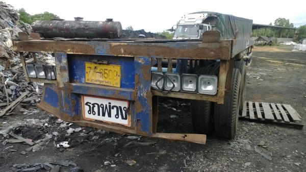 หางพื้นเรียบยาว12ม.2คาน ของKS ปี*2543 หางยังสวย ล้อมีครบ..เล่มพร้อม...