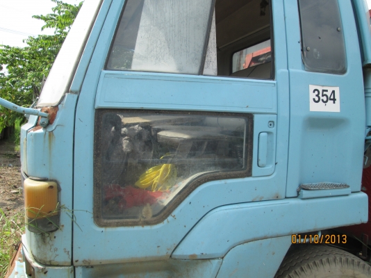 ISUZU-2เพลา-เทเลอร์12ล้อ-เครื่อง8สูบ-หัวร๊อคสามใบปัด