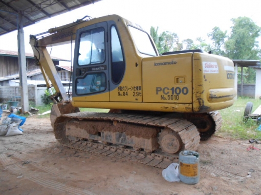 ขาย  komatsu  pc   100   รุ่น   6   ไฟฟ้าทั้งคัน