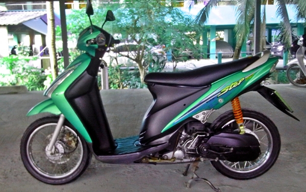 ขาย Suzuki Step125 ปี50 สภาพดี เครื่องเดิม ราคา 9,800 บาท