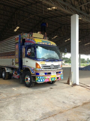 ขายรถ 22 ล้อพ่วงแม่-ลูกดัมพ์ HINO MEGA 380 ปี 2552 ลูกพ่วง 3 คานแท้ดัมพ์กระบะอลูมิเนียมอู่สหกิจคอกเกษตร ราคา 3250000