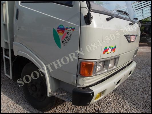 ขายด่วน รถบรรทุก 6 ล้อ HINO KM777/ 117 แรง กระบะดั้ม รถสวยพร้อมใช้งาน ราคาสุดคุ้ม