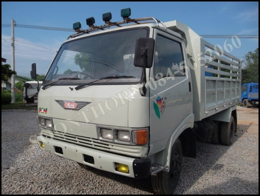 ขายด่วน รถบรรทุก 6 ล้อ HINO KM777/ 117 แรง กระบะดั้ม รถสวยพร้อมใช้งาน ราคาสุดคุ้ม