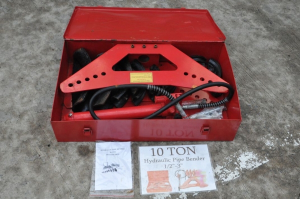 ขายเครื่องดัด ท่อ เหล็ก2ระบบ ไฮดรอลิก/แมนนวล สภาพสวย (เปิดตู้)ติมา1ตัว ขาย 13,500เท่านั้น!!