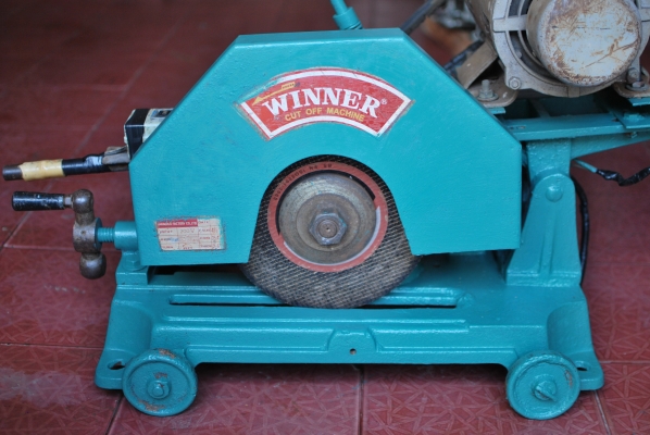 ขาย เครื่องตัดเหล็ก 16 นิ้ว winner มอร์เตอร์ mitsubishi สภาพ 80 เปอร์ ราคา 8000 บาท