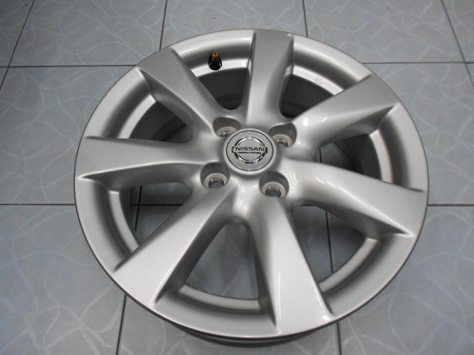 ขายล้อแม็กเปล่า Nissan Almera ขอบ 15(4/100) ถอดป้ายแดง 1 ชุด/ใส่-ถ่วงฟรีค่ะ