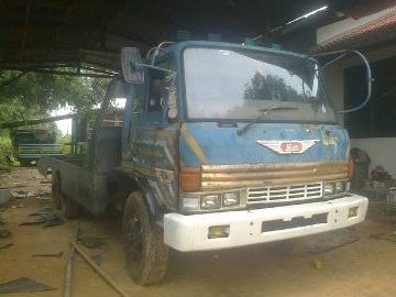 HINO F17 เทรนเลอร์ 1เพลา ท้ายไฮดรอลิค ขึ้นรถเกี่ยว