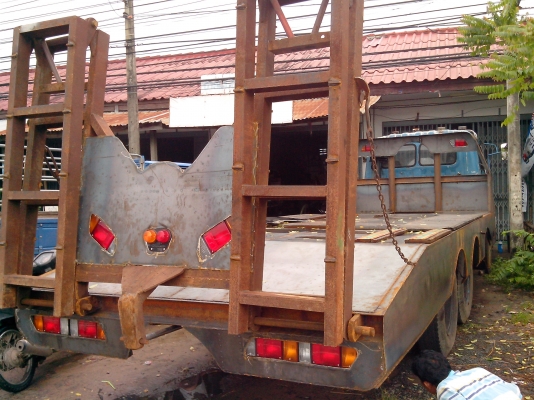 HINO F17 เทรนเลอร์ 1เพลา ท้ายไฮดรอลิค ขึ้นรถเกี่ยว HINO F17 เทรนเลอร์ 1เพลา ท้ายไฮดรอลิค ขึ้นรถเกี่ยว