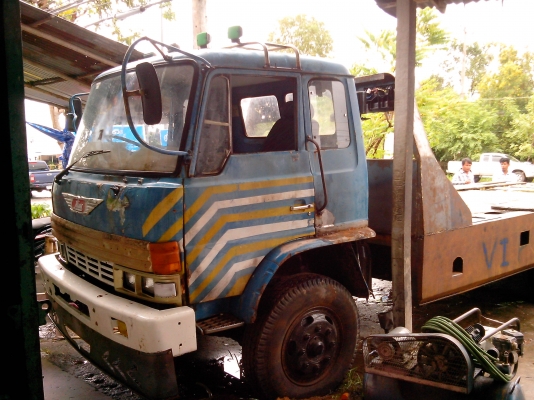 HINO F17 เทรนเลอร์ 1เพลา ท้ายไฮดรอลิค ขึ้นรถเกี่ยว HINO F17 เทรนเลอร์ 1เพลา ท้ายไฮดรอลิค ขึ้นรถเกี่ยว