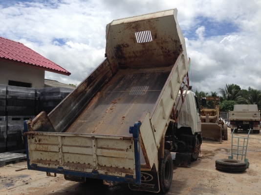 ขายด่วน รถบรรทุก 6 ล้อกระบะดั้ม HINO FC4J-140 แรง รถจดทะเบียนปี 2555 คัซซี FC4JEA-109xx  คัซซีใหญ่ สวยตลอดเส้น เครื่อง HINO JO5C -140 แรง เครื่องดี หัวสภาพสวย ภายในครบ กระบะดั้มสภาพดี ช่วงยาว 4.30 เมตร ช่วงล่างใหญ่ ยางสวย เอกสารครบ ภาษีเต็ม เล่มทะเบียนพร้